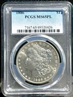 1886 MORGAN DOLLAR * MS65 PL ** Deep Mirrored Reverse