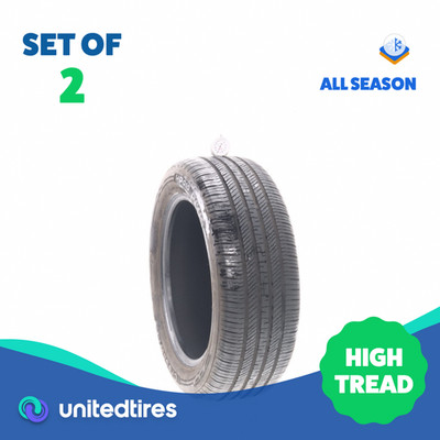 Set of (2) Used 205/55R16 Linglong Crosswind HP010 Plus 91H - 8/32