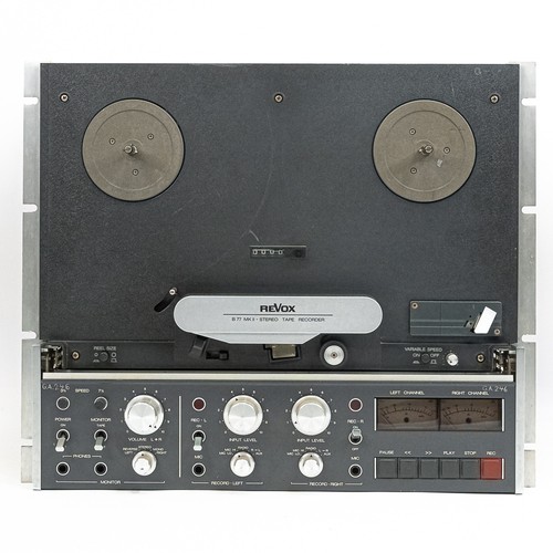 Revox B77 MKII Reel to Reel Tape Recorder 7.5 IPS 10.5" – Working