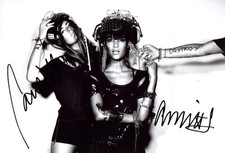 SYNT POP DUO Icona Pop autographs, In-Person signed photo