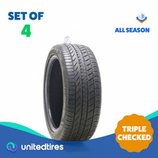 Set Of 4 Used 21545zr17 Kumho Ecsta 4x Ii 91w - 7-932 Set Of 4 Used 21545zr17 Kumho Ecsta 4x Ii 91w - 7-932