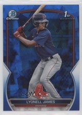 2023 Bowman Sapphire Edition Chrome Prospects Lyonell James #BCP-118 5ub