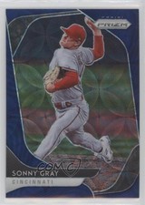 2020 Panini Prizm Tier II Navy Blue Kaleidoscope 25/35 Sonny Gray #136 0a4s