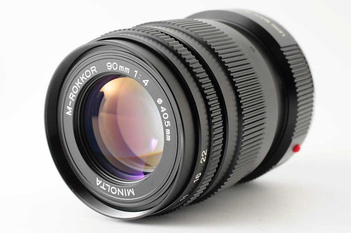 Minolta f/4 Camera Lenses 90mm Focal for sale | eBay