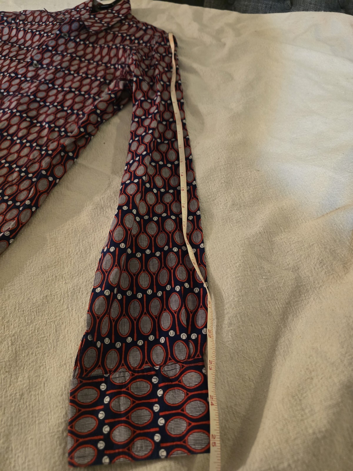 HERMES  Button Down Shirt Pattern Long Sleeve Men… - image 16