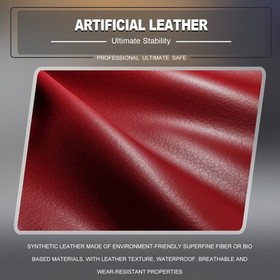 Marada Racing Seat PU Leather Red With Double Lock Slip For Racing Wheel Stand