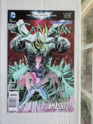 Catwoman #11 Newsstand 1:50 Rare 712 Copies App Spark Guillem March Art DC 2012