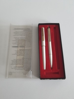Vintage Senator Gerda Germania Schreibset Kugelschreiber + Tintenroller OVP !!!