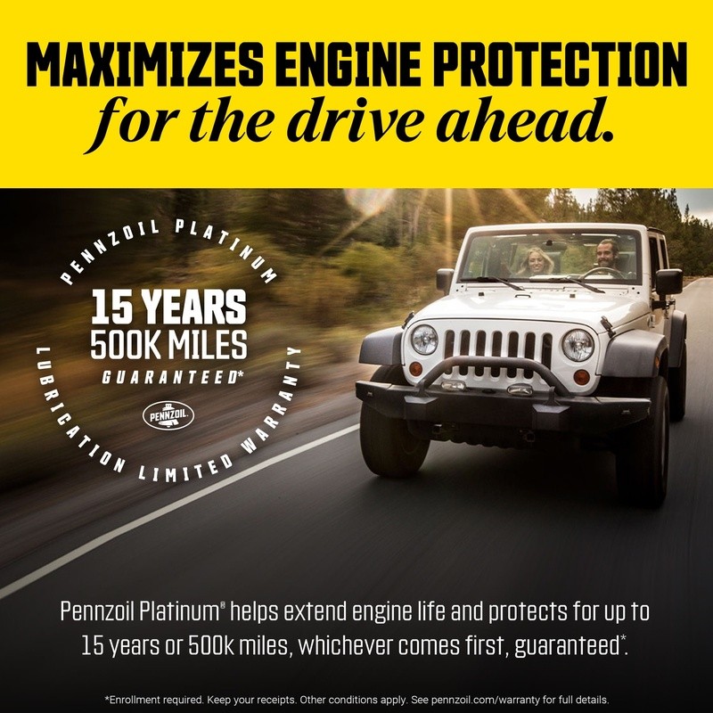 Full Synthetic 5W-20 Motor Oil Engine Protection Fuel Economy Extreme Heat New
