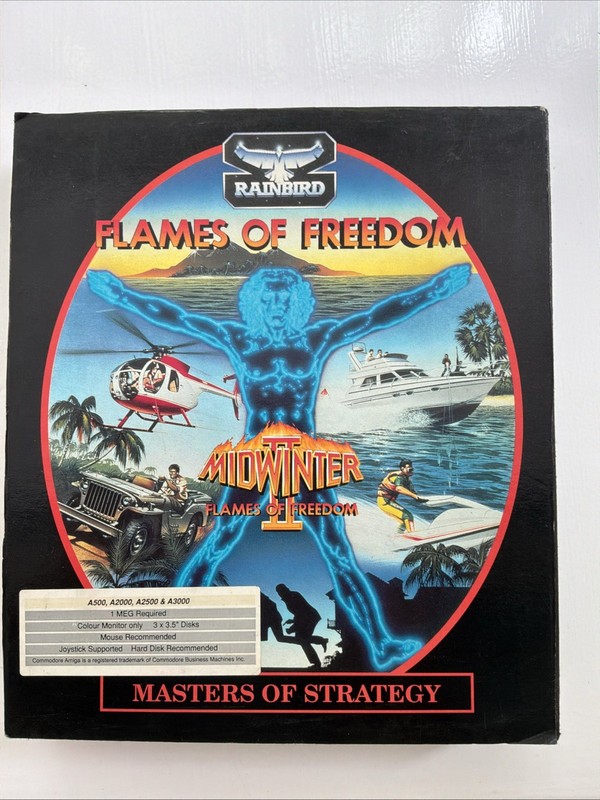 Rainbird's Midwinter II Flames of Freedom for Commodore Amiga