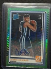Cedric Coward Rated Rookie Auto/Autograph FOTL Green /6 2025-26 Panini Donruss