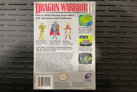 DRAGON WARRIOR 2 TWO - NINTENDO NES GAME W/ BOX & MANUAL - 100% COMPLETE