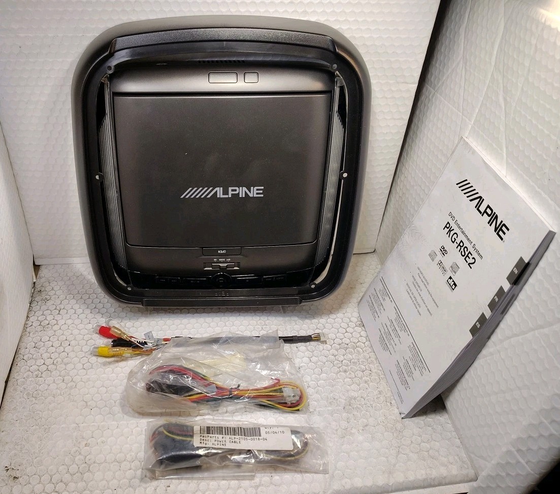 Alpine PKG-RSE2 DVD Rear Seat Entertainment Package 10.2" Screen