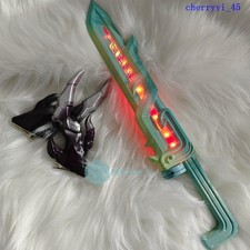 Arknights Yu Cosplay Props Horn and LED Light Up Sword Accessories Xmas Gift New