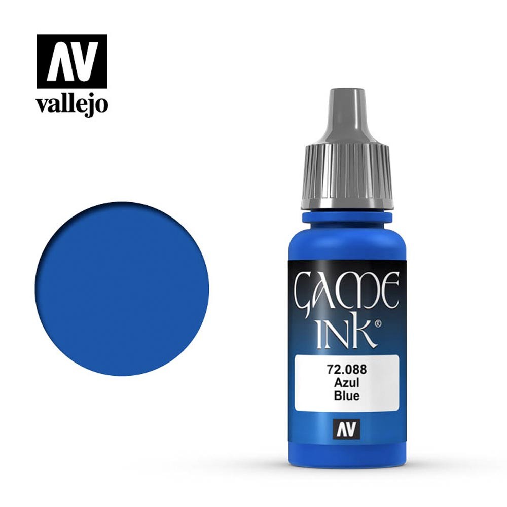 Blue Ink - Game Color Range 18ml - AV Vallejo Paints - Image 5