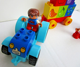 Lego Duplo 10615 My First Tractor Complete Farm Set Girl Boy Farm Fruit