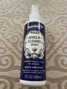 Power House Jewelry Cleaner Spray 5oz Quick Safe Perfect For All Type of Jewelry