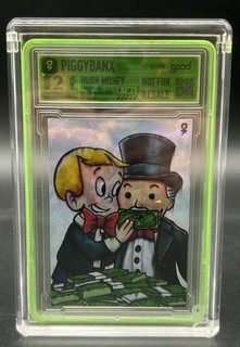 Piggybanx Piggy Banx 1/1 Hush Money Atomic Green Black Red Monopoly