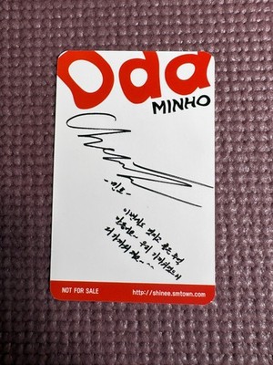 SHINee Odd アルバムトレカ　公式　ミノ SHINee 4th Full Album Odd Official Photocard (Minho) | eBay
