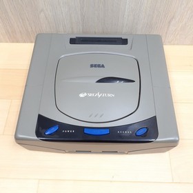 Sega Saturn console bundle with Virtua Stick & 5 games tested Japan Gray