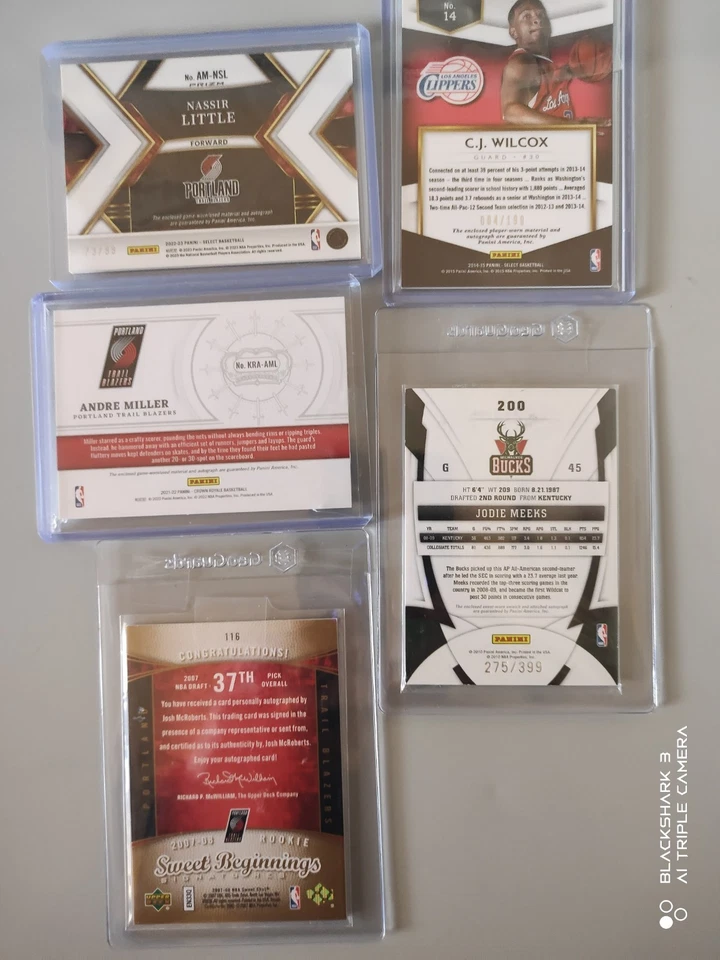 Topps Panini NBA Lot (Auto/Patch) - Bild 3 von 4