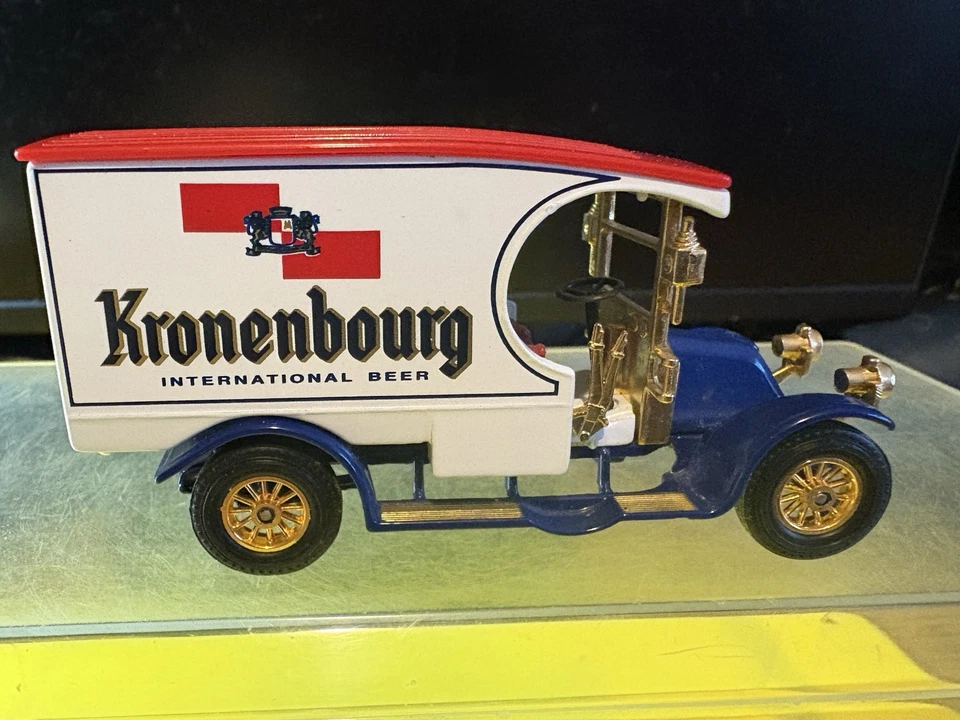 Matchbox 1910 Kronenbourg Beer Renault AG Delivery Van Models of Yesteryear - Image 4 of 4