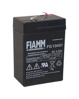 Original Fiamm Blei GEL Akku Batterie 6V / 4,5Ah / FG10451, CTM-CT5-6