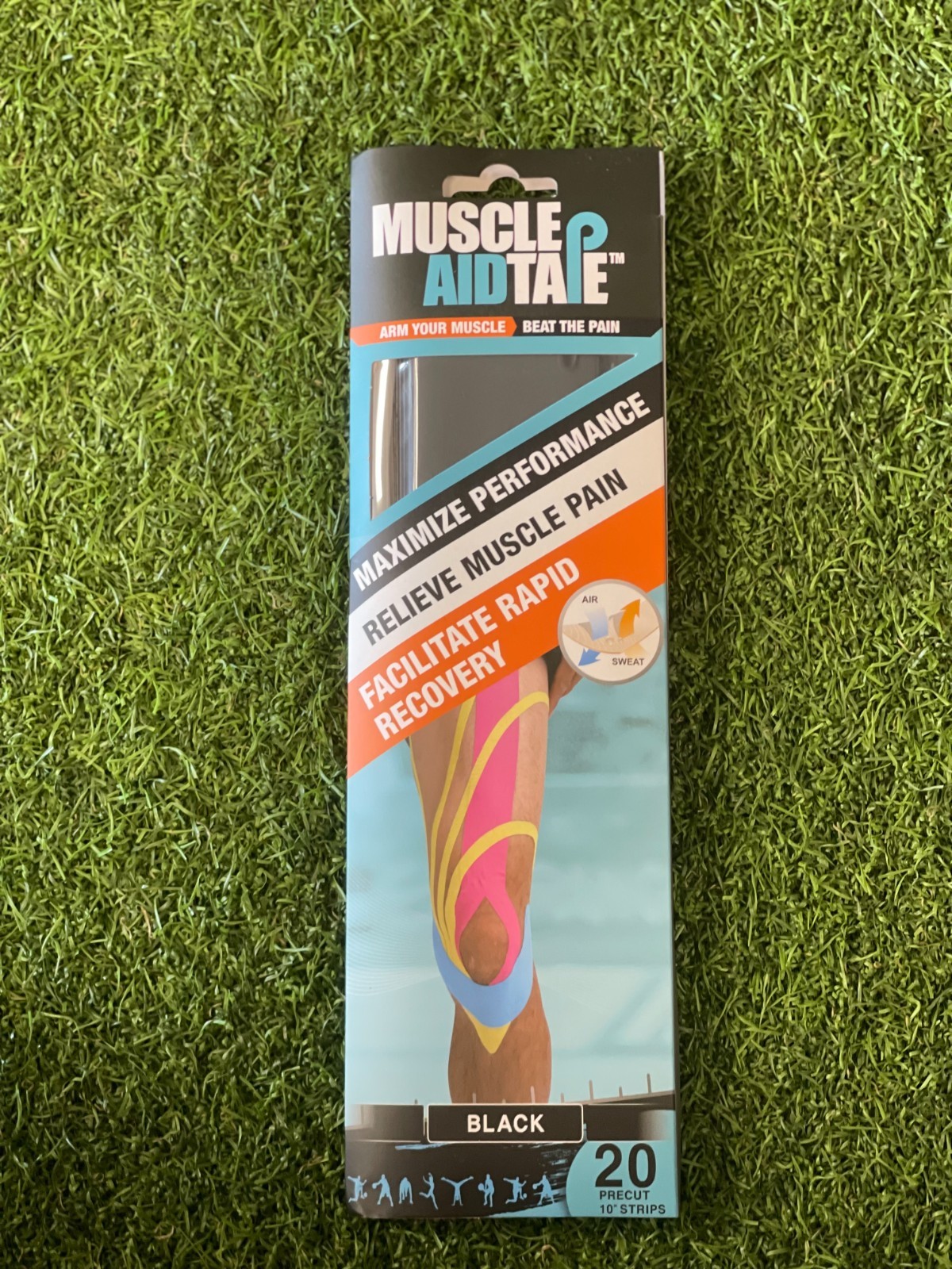 Muscle Aid Strips- Black