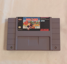 Parker Brothers Monopoly Super Nintendo Entertainment System SNES Game NTSC-U/C