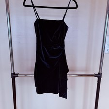Lulu's Dark Emerald Green Dress Pleated Mimi S