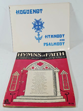 VTG PIANO/ORGAN Sheet Music Lot Of 2 c1967 Hymns of Faith Huguenot Hymnody