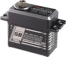Savox 3290SG High Torque, HV Brushless Servo, Black 0.11sec/1041.6 oz/in@8.4V