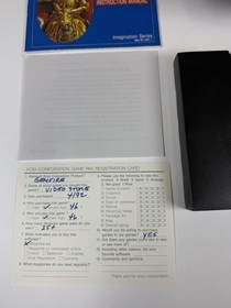 Gemfire Nintendo NES Video Game CIB Complete w/ Box, Manual, Map - Tested, MINT