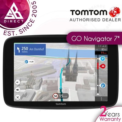 TomTom GO Navigator 7 Zoll Auto GPS Sat Nav Full Europe Karten Echtzeit Verkehr