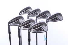 LEFTY Ping i20 Iron Set 4-PW Standard Extra Stiff Flex Steel Shaft Very Good