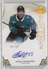2020 Upper Deck The Cup Rookie Gold Spectrum Foil 8/36 Sasha Chmelevski Auto 1q2