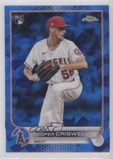 2022 Topps Chrome Sapphire Edition Cooper Criswell #521 2x4