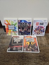 Guitar Hero / Rock Band Lot - 5 Games, Band Hero, Rock Band 3, Guitar Hero 3&5