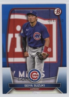 2023 Bowman Blue /150 Seiya Suzuki #93 0yg9