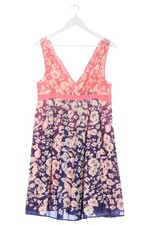 TWIN SET Robe empire Dames Robe T EU 40 bleu-rose-blanc cassé élégant