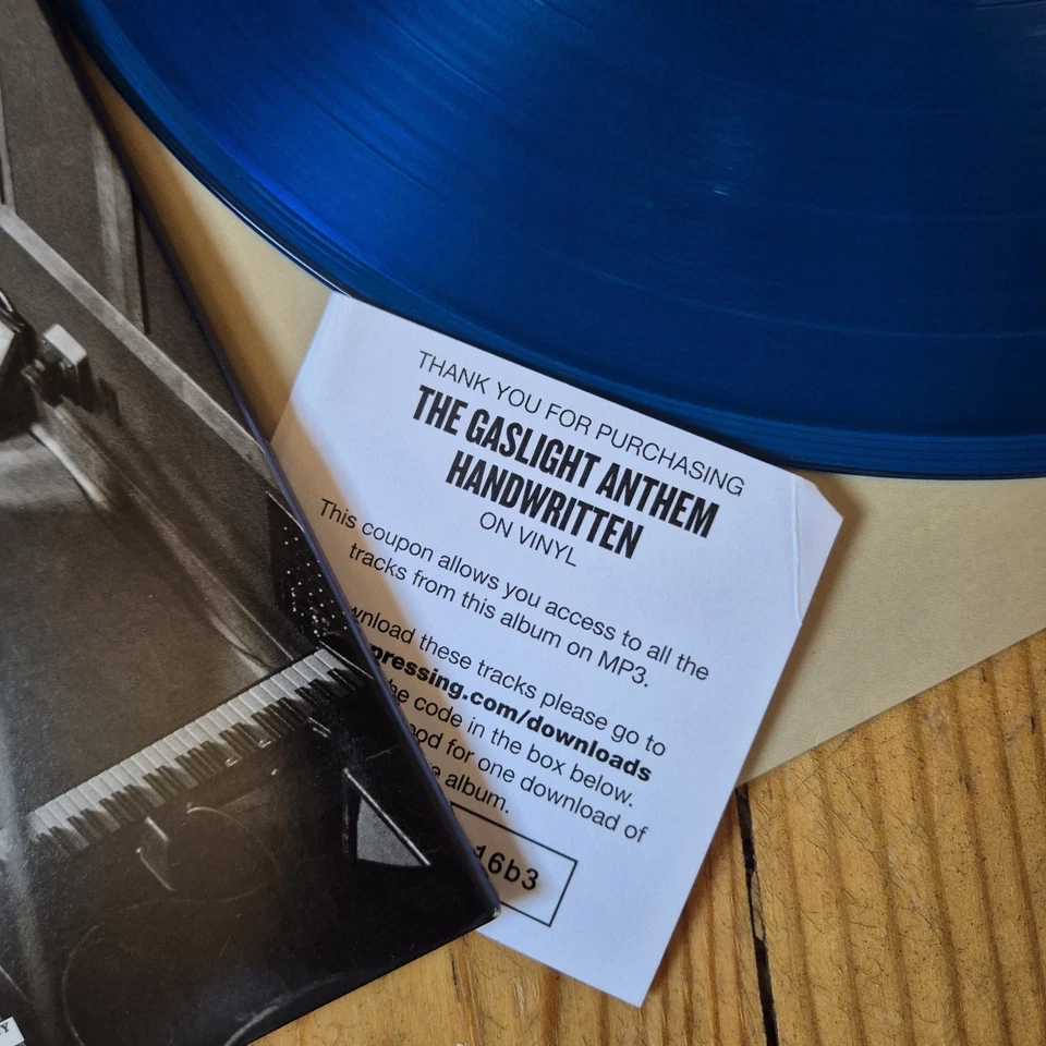 The Gaslight Anthem - Handwritten Vinyl / LP / Schallplatte - Bild 3 von 4