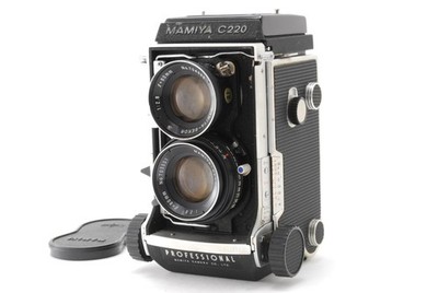 ANGEBOT [Exc+5] Mamiya C220 TLR 6x6 Filmkamera Sekor 80 mm f/2.8 Objektiv JAPAN