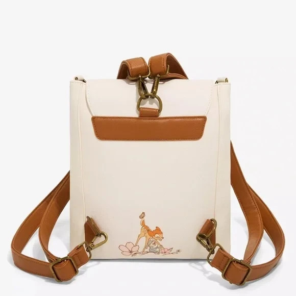 Loungefly Disney Bambi Cherry Blossom Flap Mini Backpack | eBay display picture 3