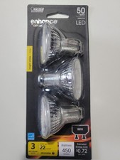 Feit Electric Enhance MR16 GU10 LED 6W 50W 450lm Bright White Dimmable 3Pk