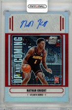 2020-21 Contenders Optic Nathan Knight Up And Coming Autographs 78/99