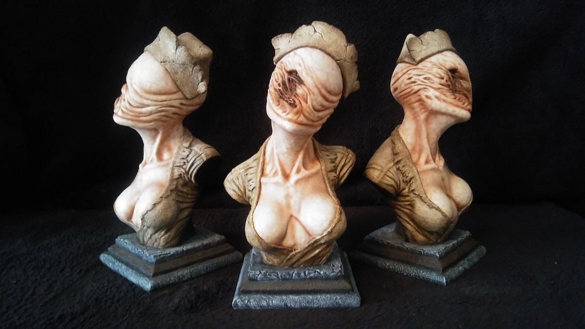 Silent Hill Dark Nurse Resin Statue, 1/3 Scale Horror Collectible