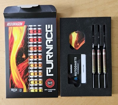 Red Dragon Furnace Tungsten core 24g Steel Tip Darts