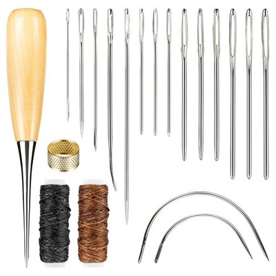 Echtleder Nähset Set 20 Teile Reparatur für Sofas 20 Teile 