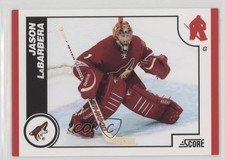 2010-11 Score Jason LaBarbera #379 2u3