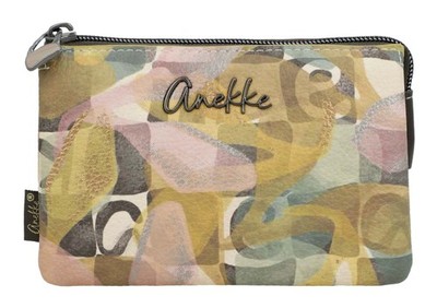 Anekke Muse Bloom 3 Compartment Purse Geldbörse Multicolor senfgelb flieder Neu